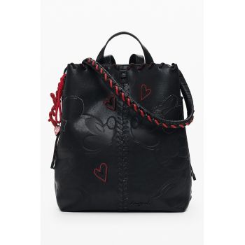 Rucsac de piele ecologica Disney - Negru