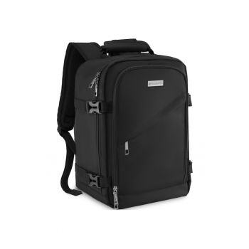Rucsac de voiaj impermeabil cu curele de compresie - 24L - Negru