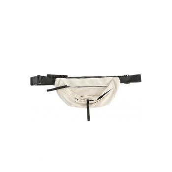 Borseta alba ajustabila in talie