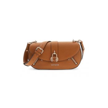 Geanta crossbody din piele ecologica Jessa - Maro cognac