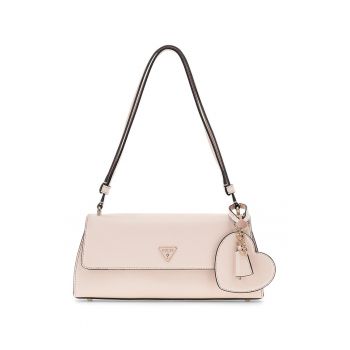 Geanta cu bareta de umar si inchidere cu clapa Isobel - Piersica