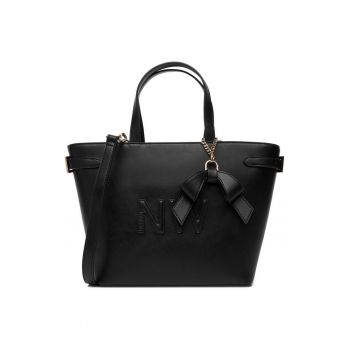 Geanta dama -  neagra - One Size INTL - design elegant cu funda