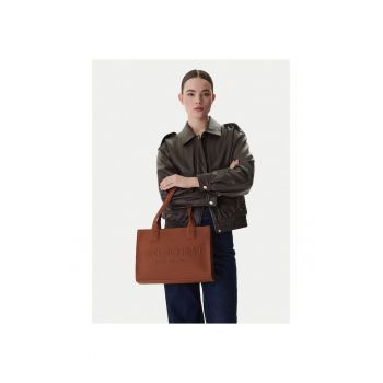 Geanta dama -  piele ecologica - maro - One Size INTL