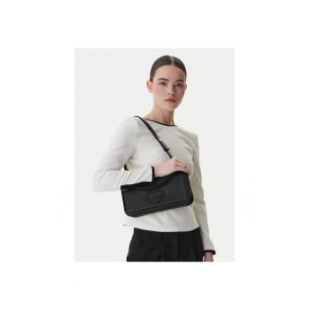 Geanta dama -  piele ecologica - neagra - One Size INTL