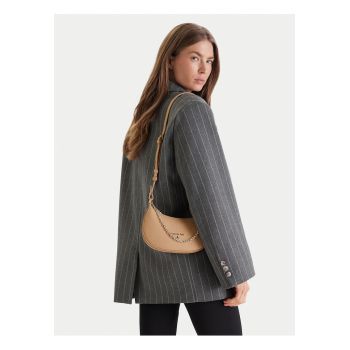Geanta dama -  piele naturala - bej - One Size INTL