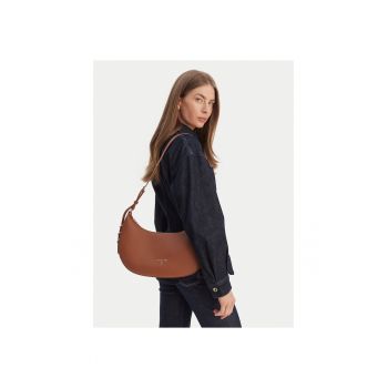 Geanta dama -  piele naturala - maro - One Size INTL