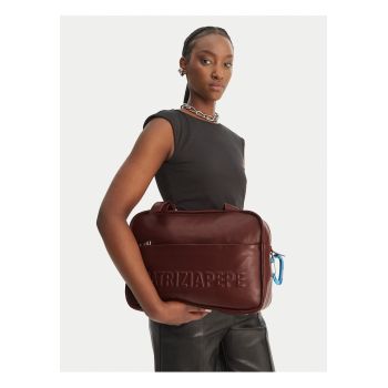 Geanta dama -  piele naturala - maro - One Size INTL