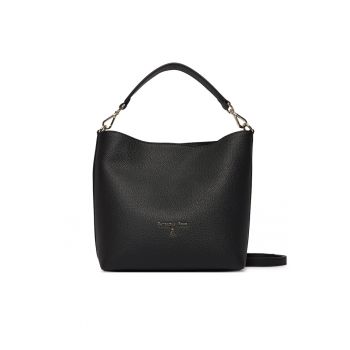 Geanta dama -  piele naturala - neagra - One Size INTL