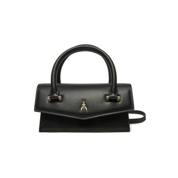 Geanta dama -  piele naturala - negru - One Size INTL