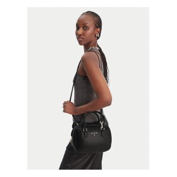 Geanta dama -  piele naturala - negru - One Size INTL