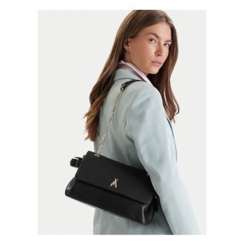 Geanta dama -  piele naturala - negru - One Size INTL