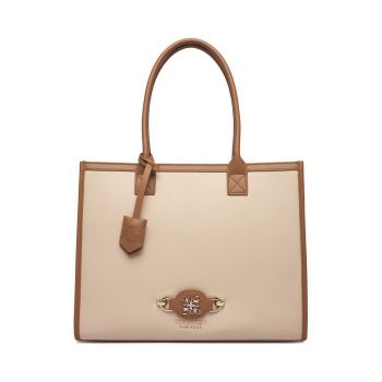Geanta dama -  tkanina - bej - One Size INTL
