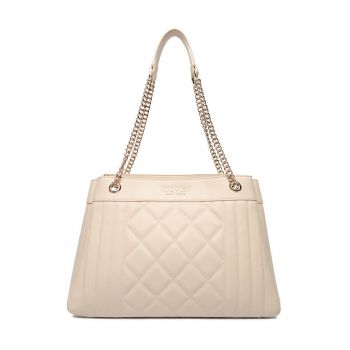 Geanta dama -  tkanina - bej - One Size INTL