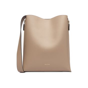 Geanta dama -  tkanina - bej - One Size INTL