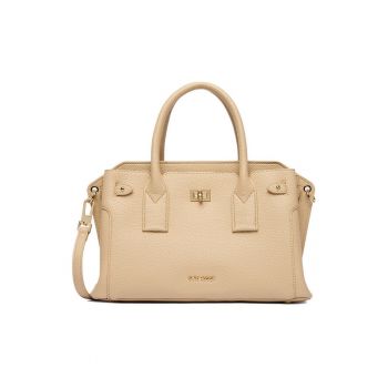 Geanta dama -  tkanina - bej - One Size INTL