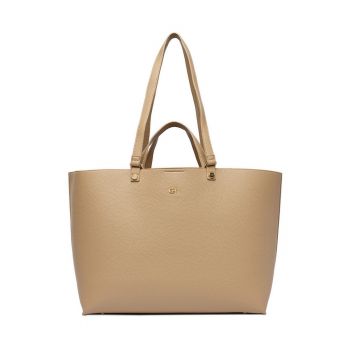 Geanta dama -  tkanina - bej - One Size INTL