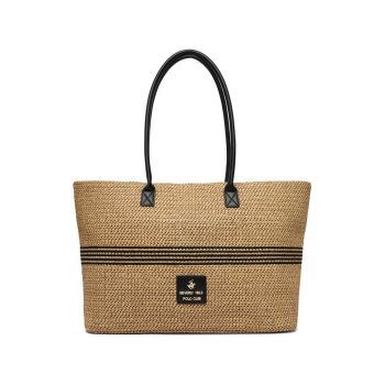 Geanta dama -  tkanina - bej - One Size INTL