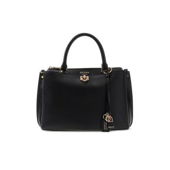 Geanta de mana cu fermoar Bianca - Negru