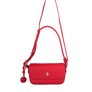 Geanta de piele ecologica - Rosu