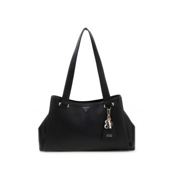 Geanta de umar cu accesoriu logo Evie - Negru