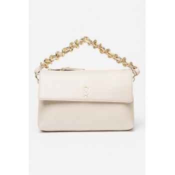Geanta de umar cu doua compartimente Birie - Crem