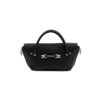 Geanta de umar cu fermoar Sophia - Negru