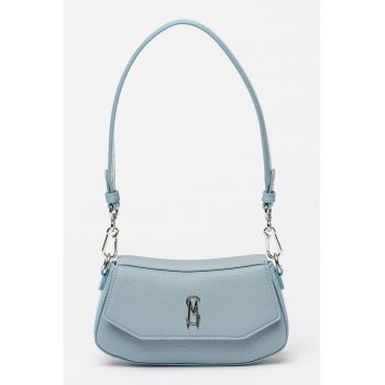 Geanta de umar cu logo - Albastru prafuit