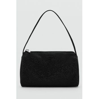Geanta de umar cu paiete - Negru