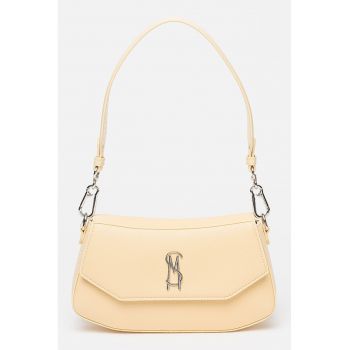 Geanta de umar eleganta - Galben pai - 15x27x7