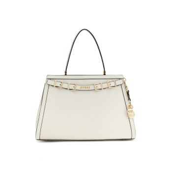 Geanta din piele ecologica Dovie - Alb murdar