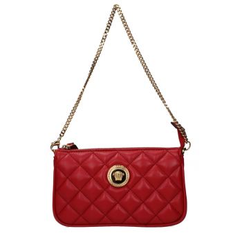 Geanta  din piele F85127 Rosu 19 x 10.5 x 3.5 cm