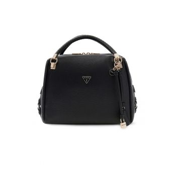 Geanta duffle din piele ecologica cu buzunar cu fermoar pe partea din spate Danya