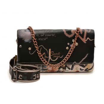 Geanta JANET DENESE multicolor, 147, din piele ecologica