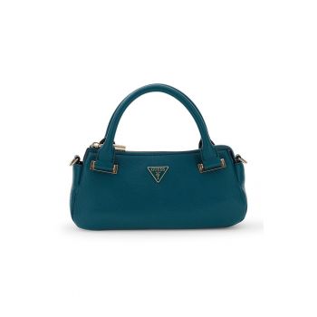 Geanta mini de mana cu bareta de umar Evie - Albastru petrol