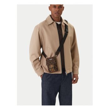 Geanta pentru telefon -  textil - maro - One Size INTL