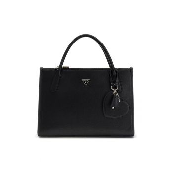 Geanta shopper cu aplicatie logo Isobel