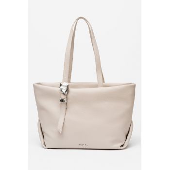 Geanta shopper cu bretele ajustabile Glace - Alb fildes