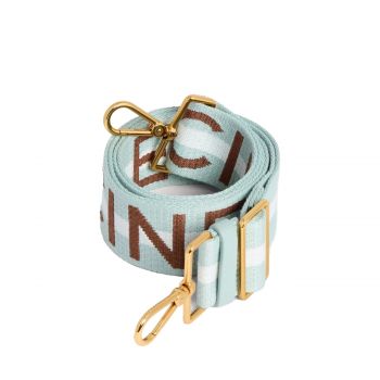 New nastro signature shoulder strap multi aquamarine