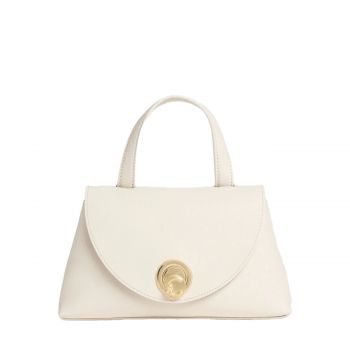 Nikla small - pearl / cognac