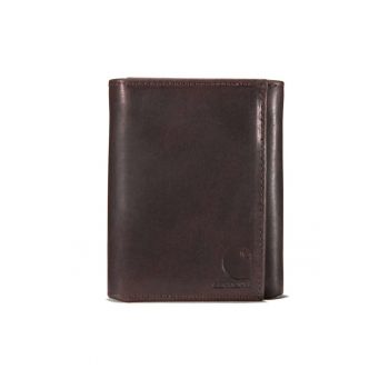 Portofel barbati  Oil Tan Trifold - piele naturala - 6 locuri pentru carduri - 11 -43x8 -89x1 -9cm