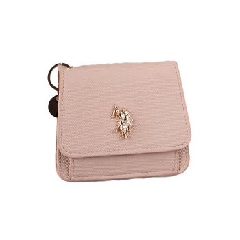 Portofel cu logo - Alb fildes