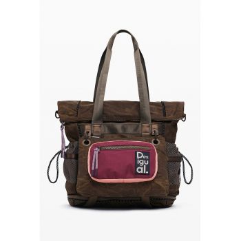 Rucsac cu buzunare exterioare - Maro