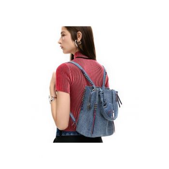 Rucsac dama -  Denim - albastru - 23x15x28 cm