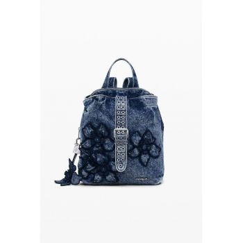 Rucsac de denim - Albastru melange/Bleumarin