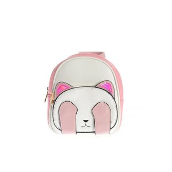 Rucsac roz cu urechi de pisica