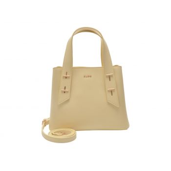 Geanta ALDO galbena, ZERINA 745, din piele ecologica