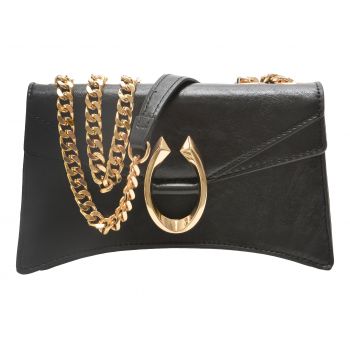 Geanta ALDO neagra, FORTUNA 009, din piele ecologica