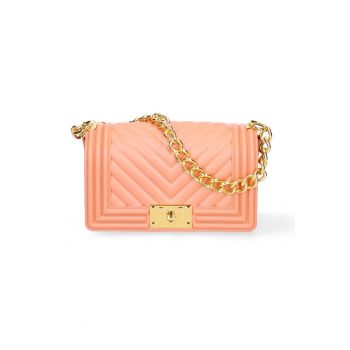 Geanta crossbody cu aspect matlasat