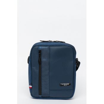 Geanta crossbody cu bareta ajustabila - Albastru inchis