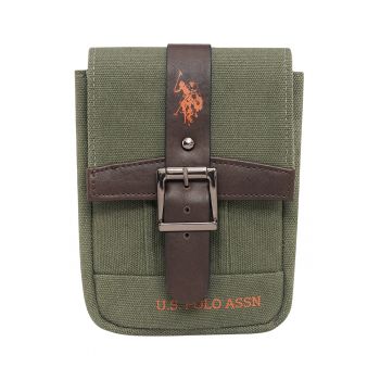 Geanta crossbody de denim - Verde feriga